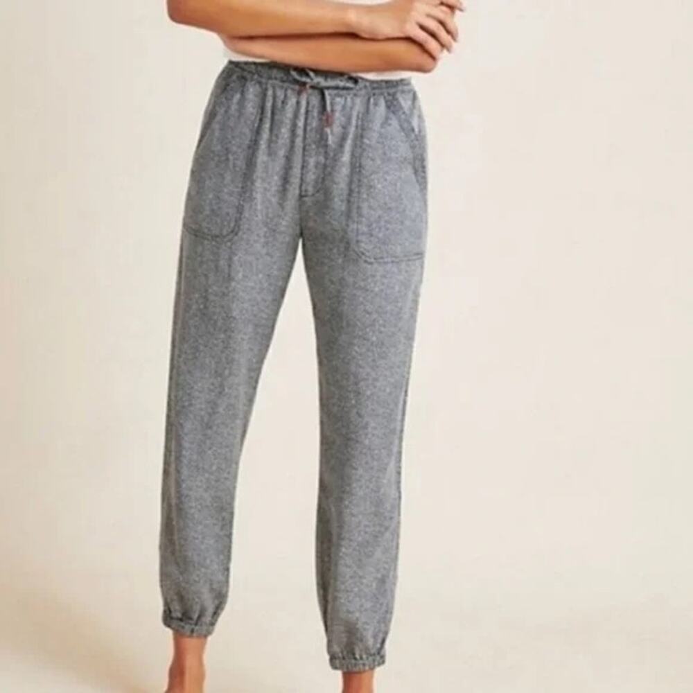 Anthropologie Orana Printed Jogger Pull on Pocket Casual Breezy Pants Size Small